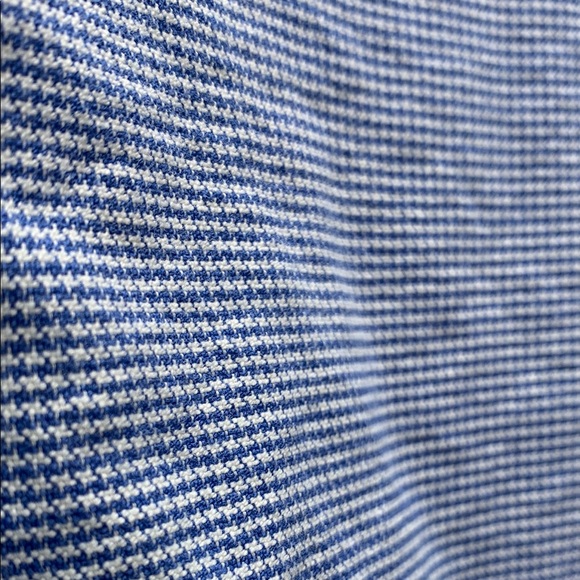 Psycho Bunny Blue and White Dress Shirt with Button-Down Collar - Picture 16 of 16